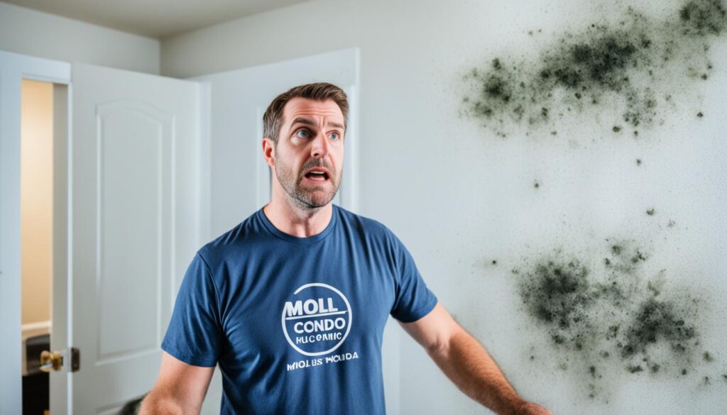 condo HOA responsible for inside mold