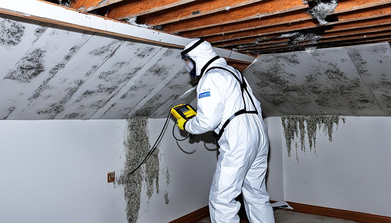 cost of removing mold from attic