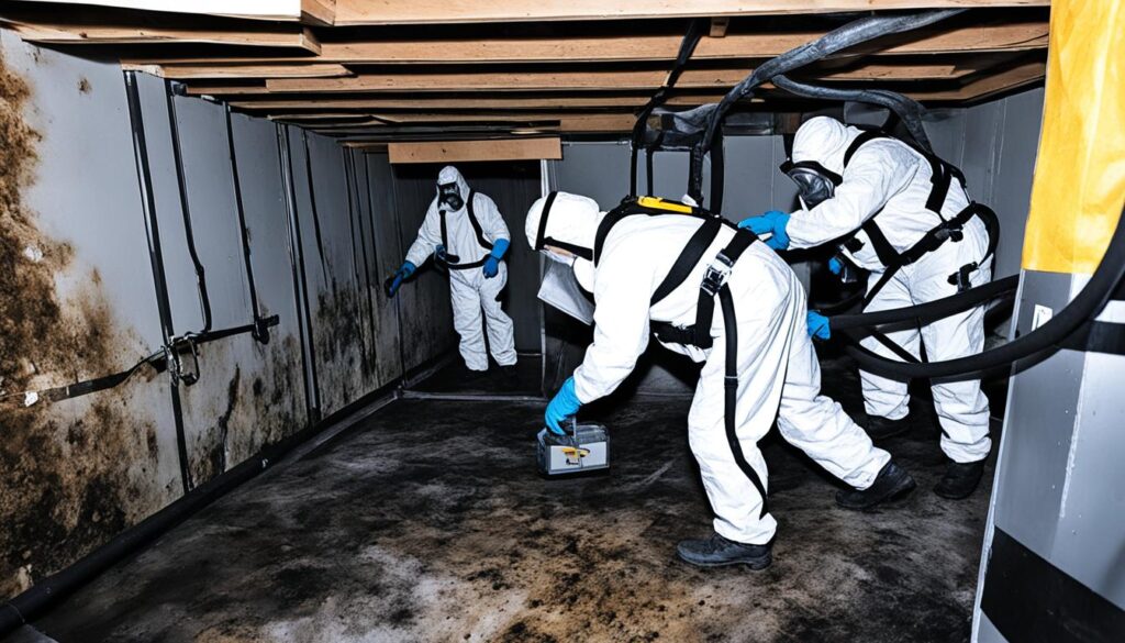 crawl space mold remediation