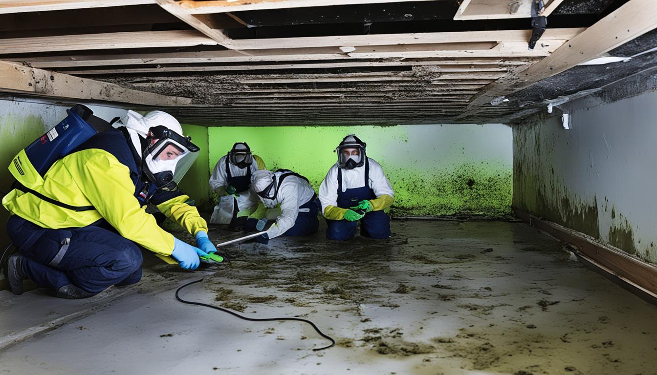 crawlspace mold removal