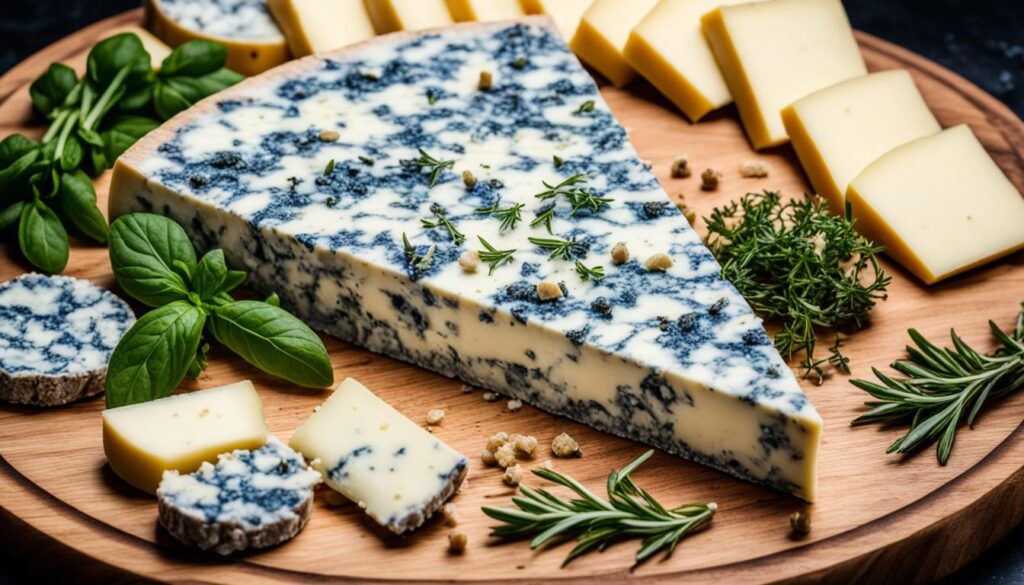 culinary experiences with moldy blue cheese