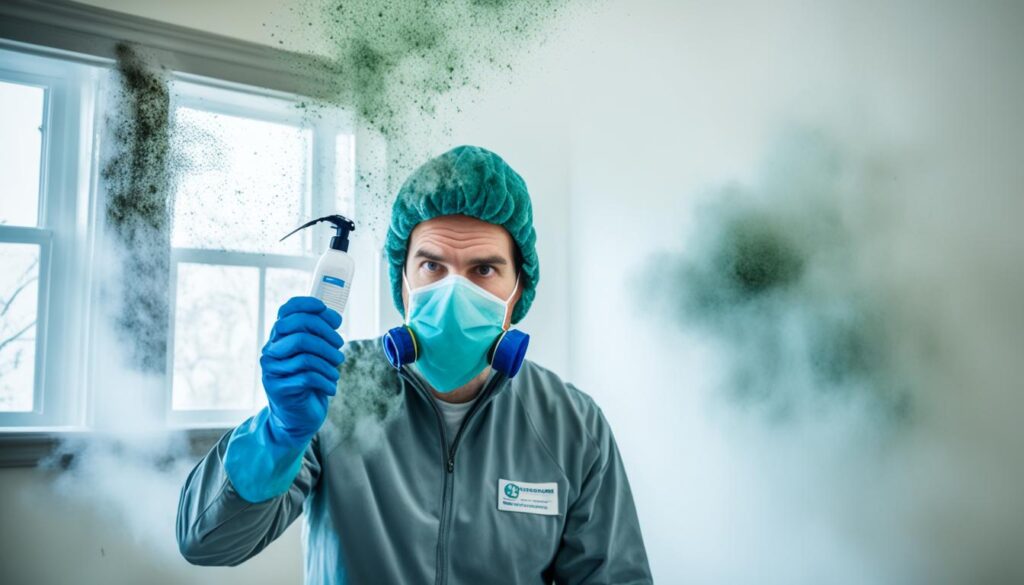 dealing with black mold