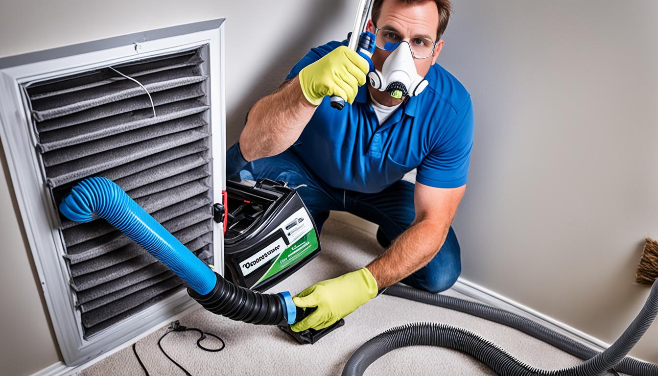 diy air duct cleaning