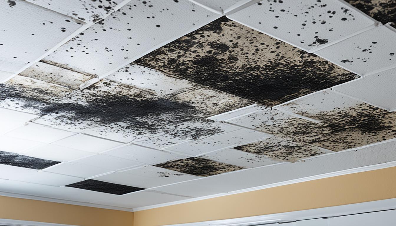 early sign toxic black mold on ceiling Florida