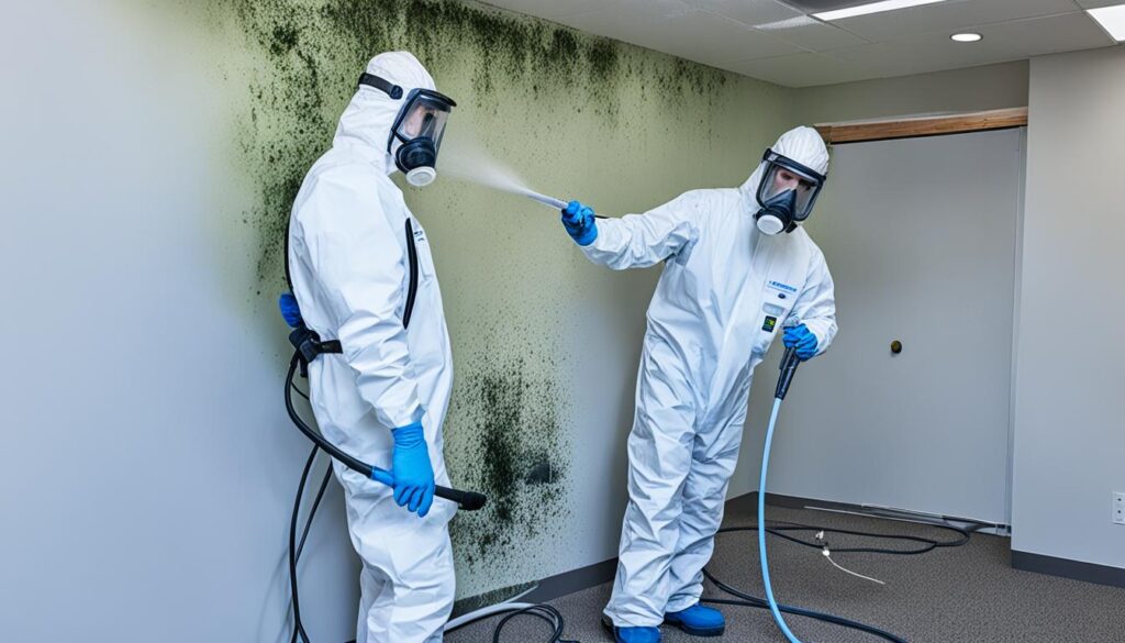 efficient mold cleanup