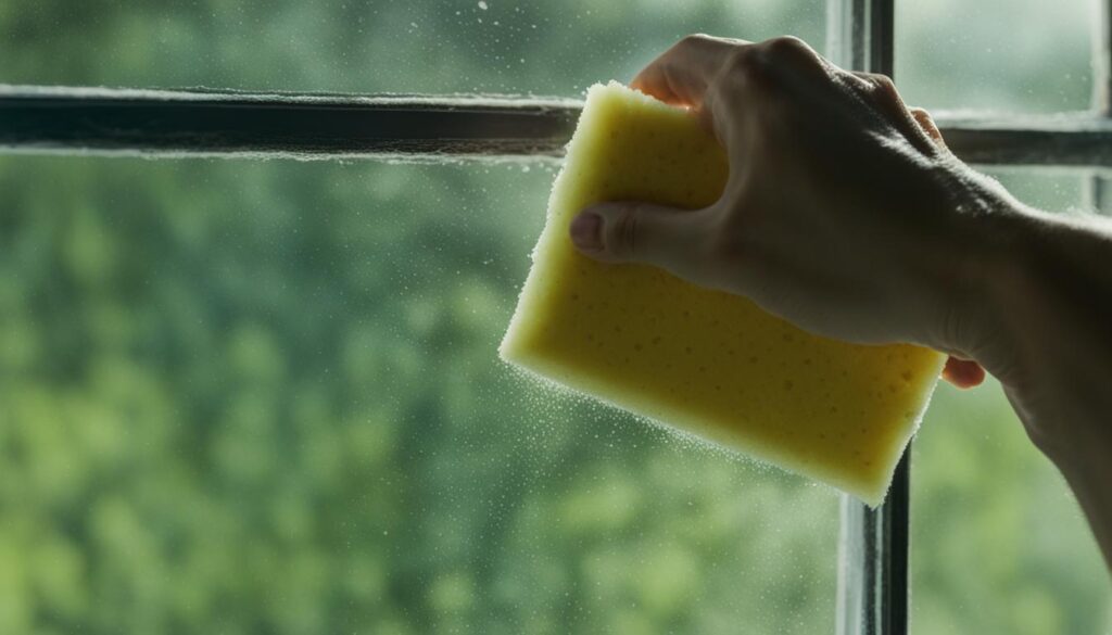 eliminating mold around windows