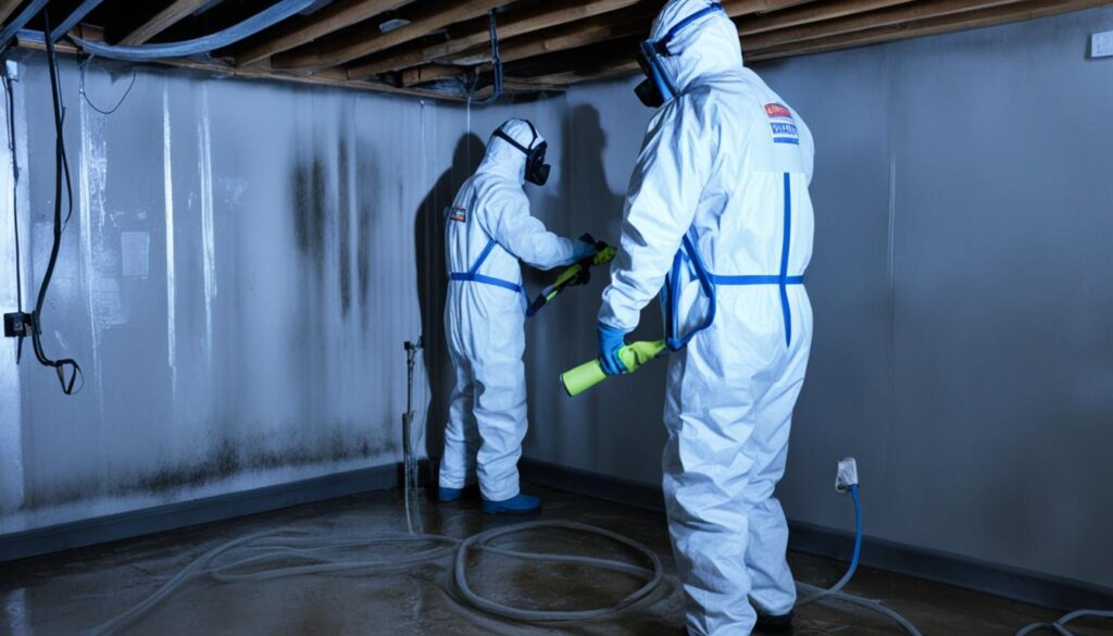 emergency mold cleanup