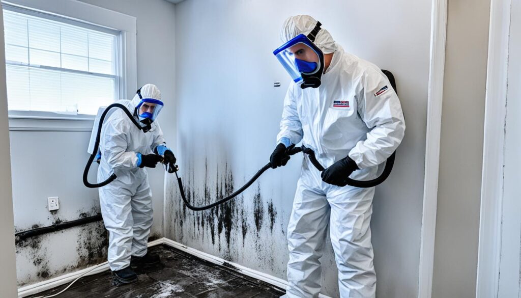 emergency mold cleanup