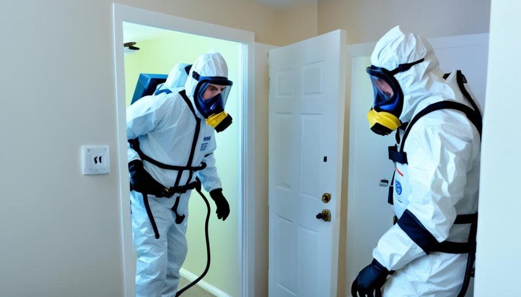 emergency mold cleanup