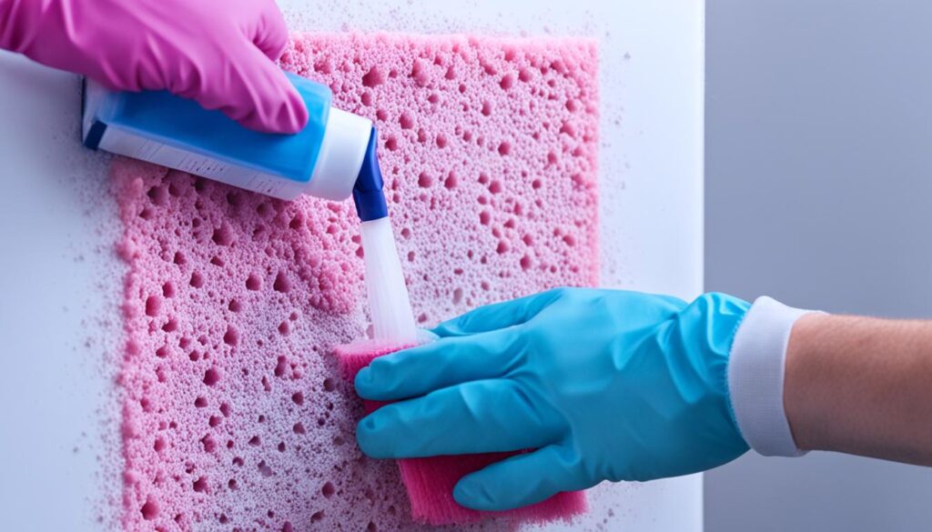 eradicating pink mold in a humidifier