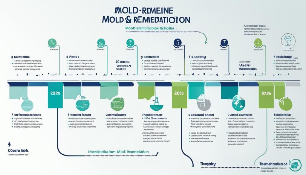 estimated duration of mold remediation