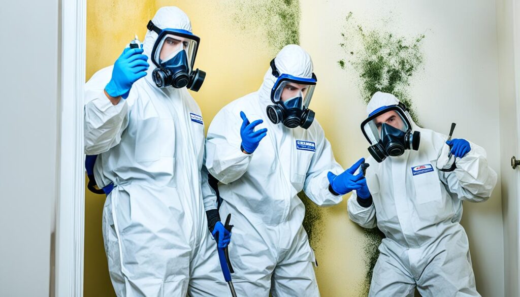 experienced mold removal technicians