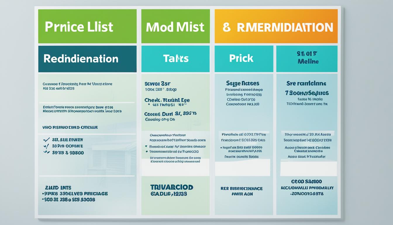 fix mold miami price list