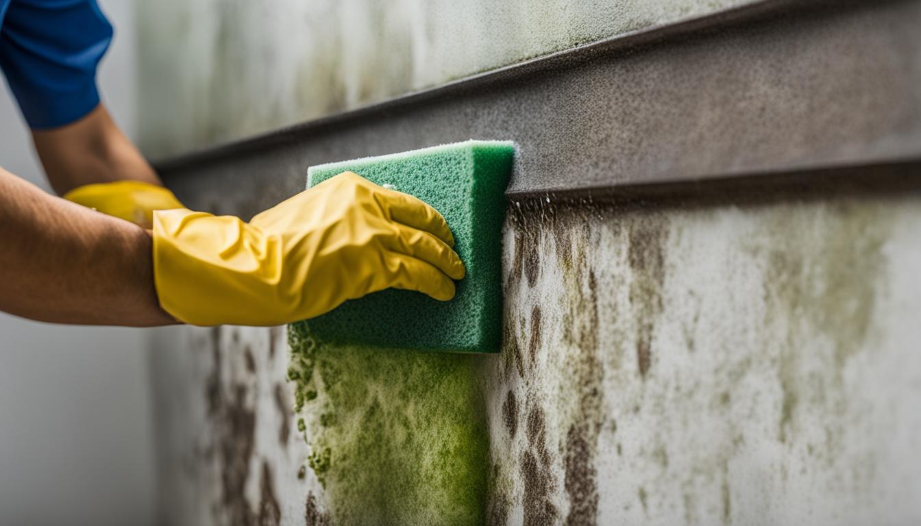 fix mold on wall