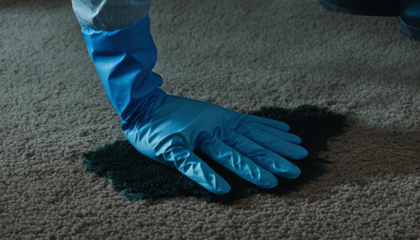 fix moldy carpet