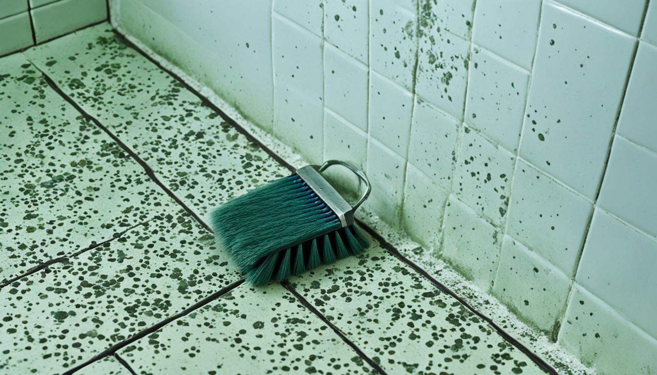 fix moldy grout