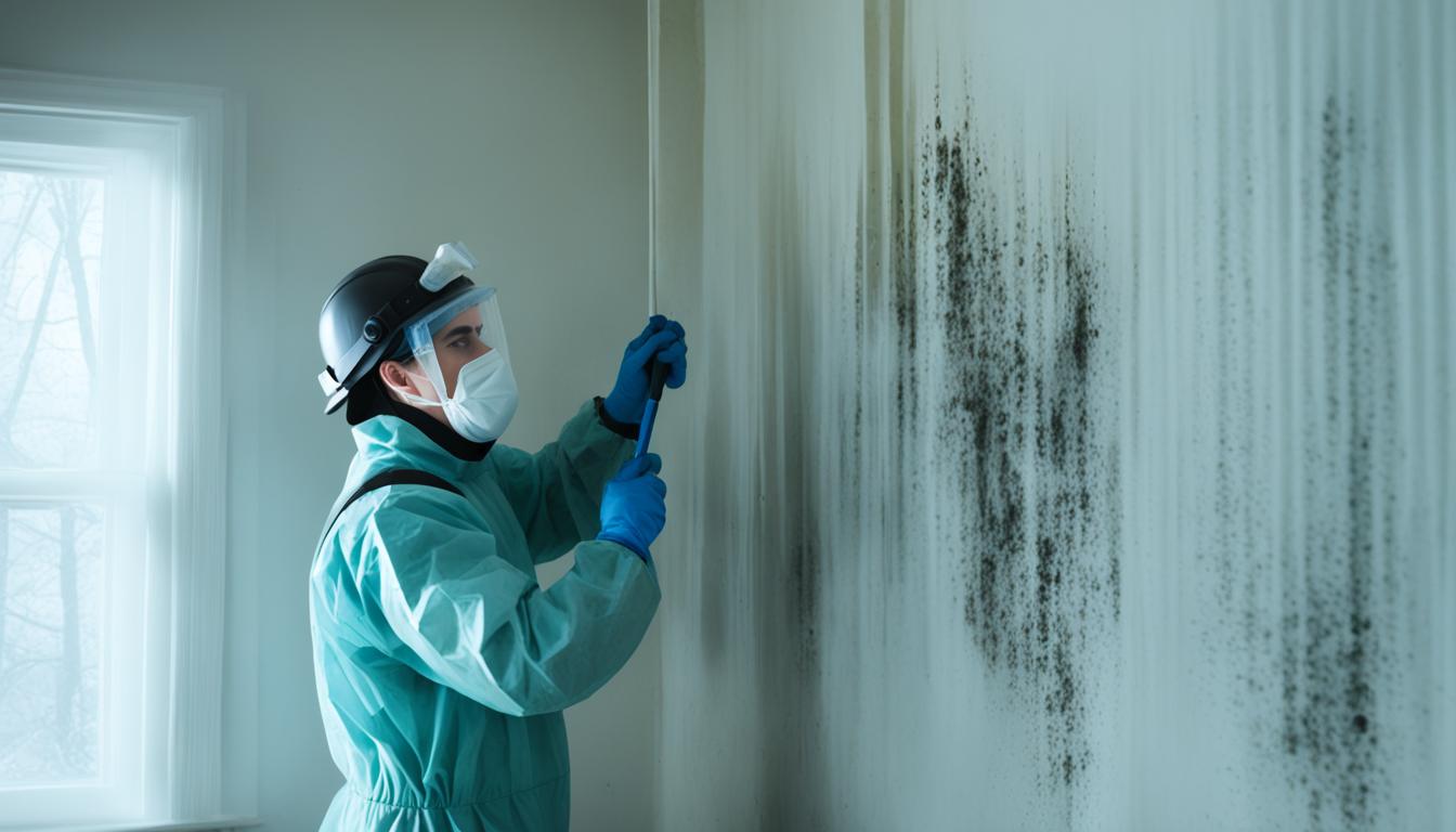 fixing black mold