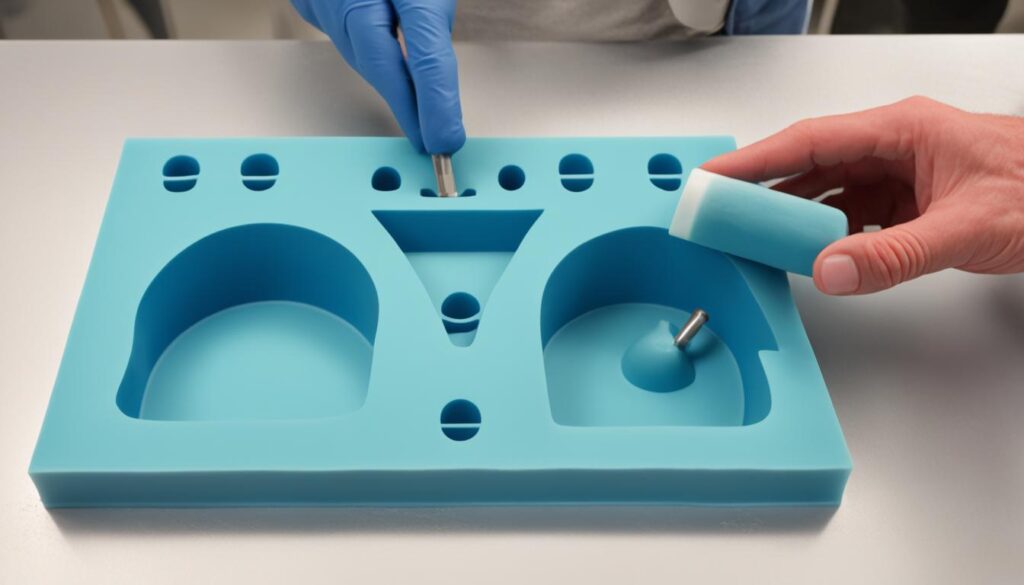 fixing warped silicone mold