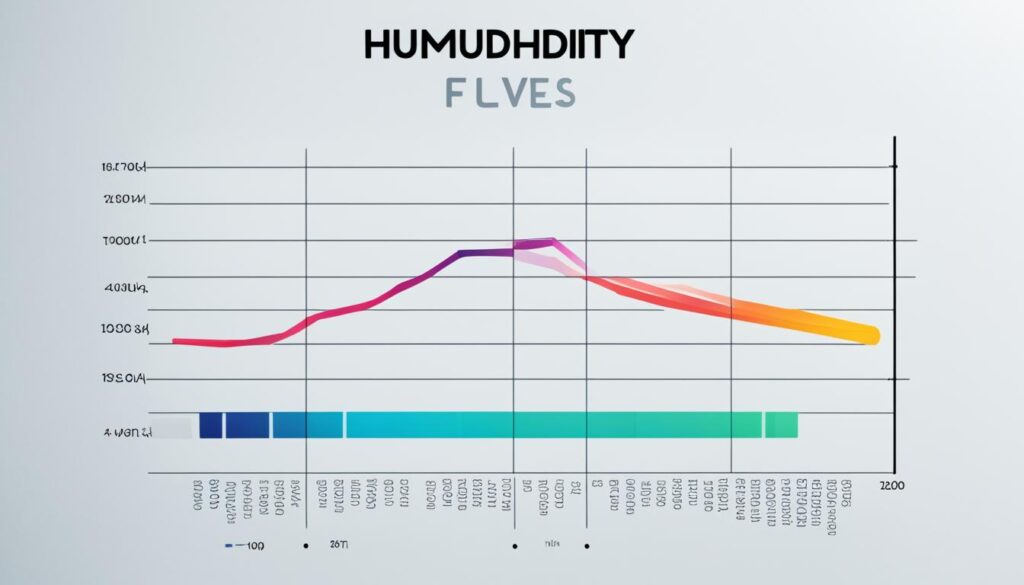 florida humidity levels in the form of a graph