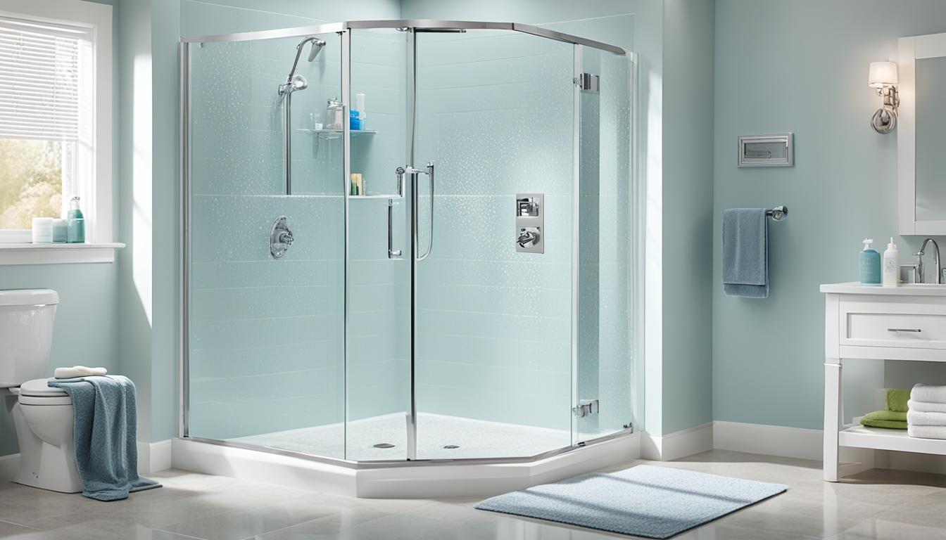 get rid of mold in shower