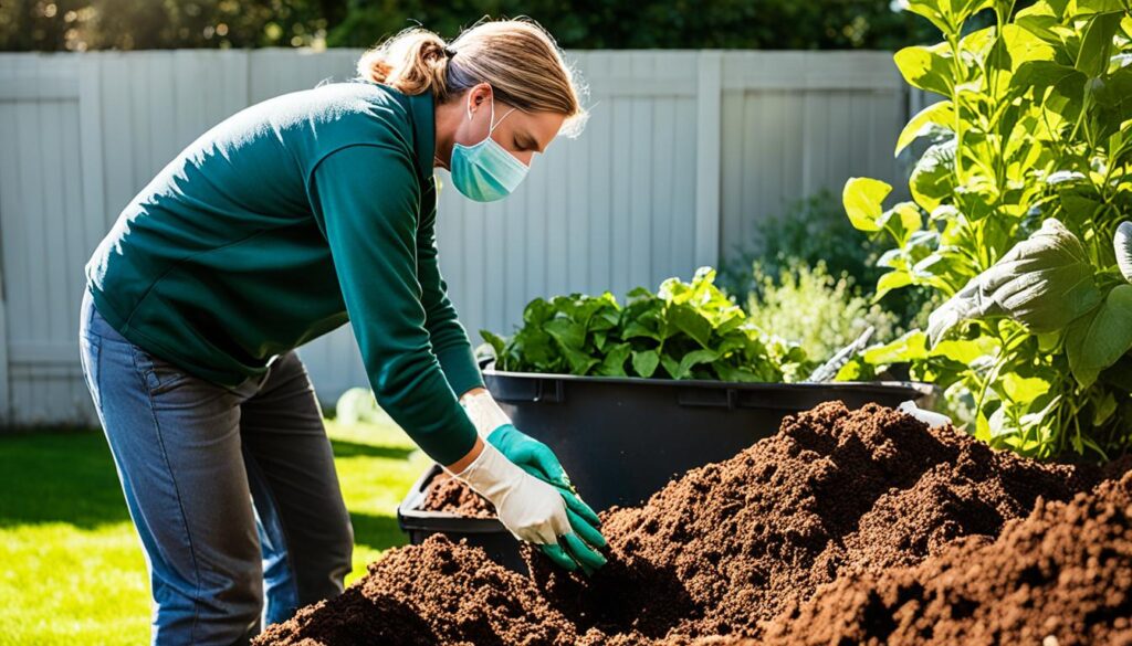 getting rid of mold in garden soil