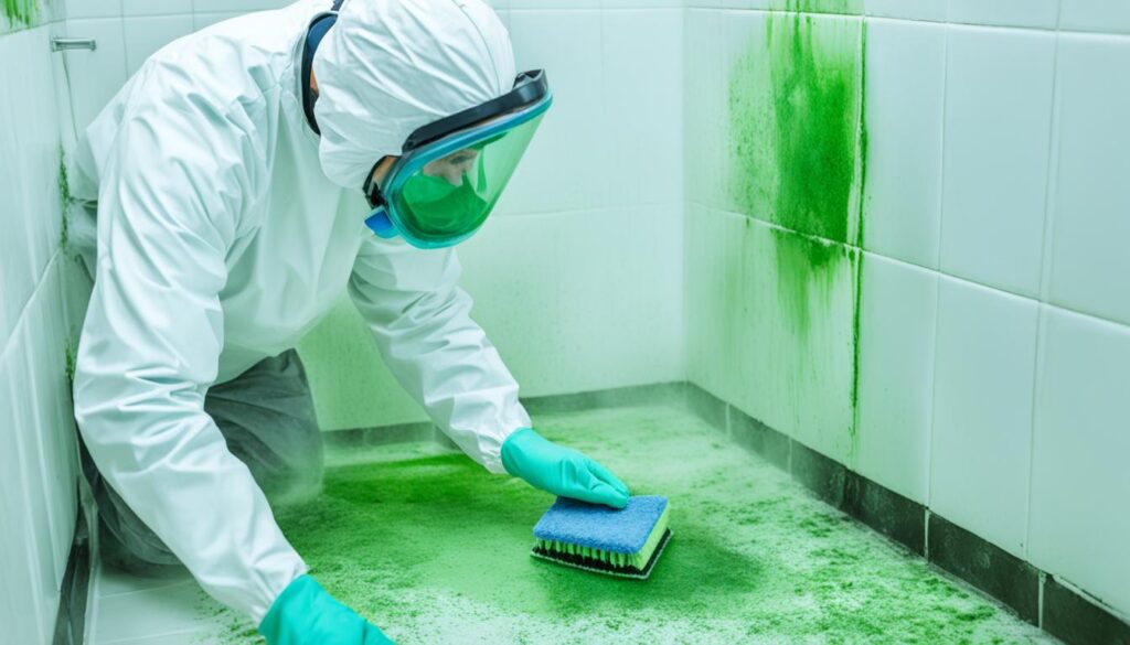 green mold removal techniques