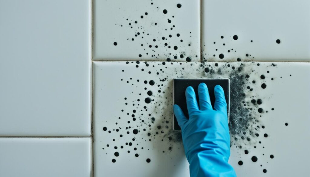 grout mold removal