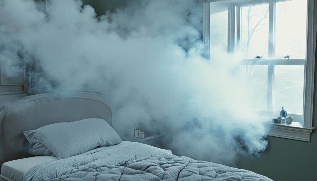 health risks of sleeping after smoke exposure