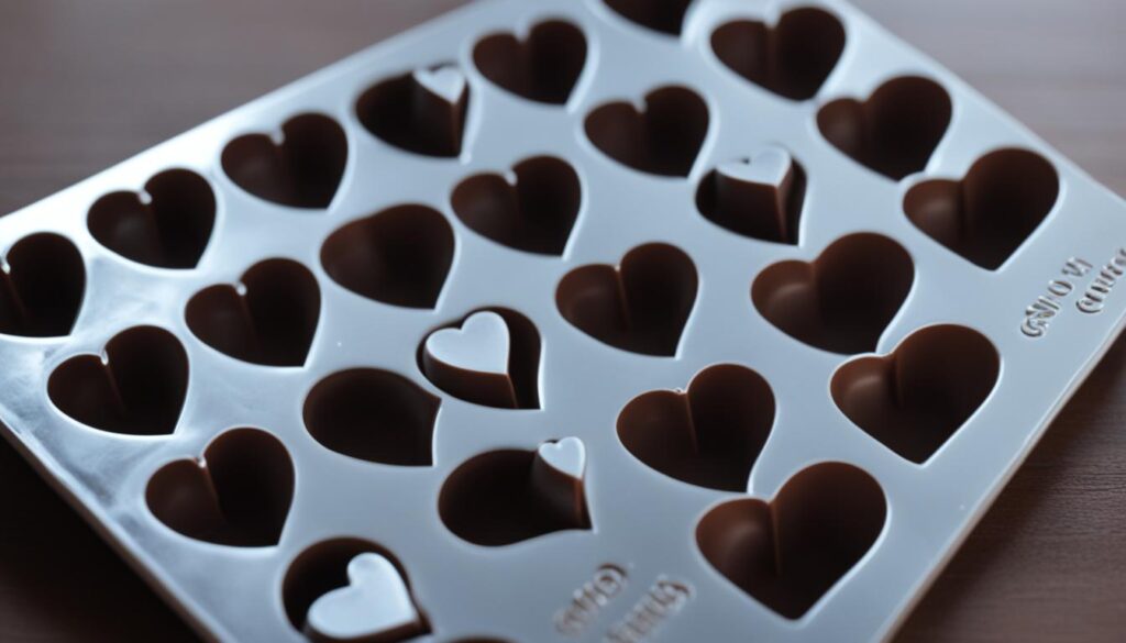 heart chocolate mold