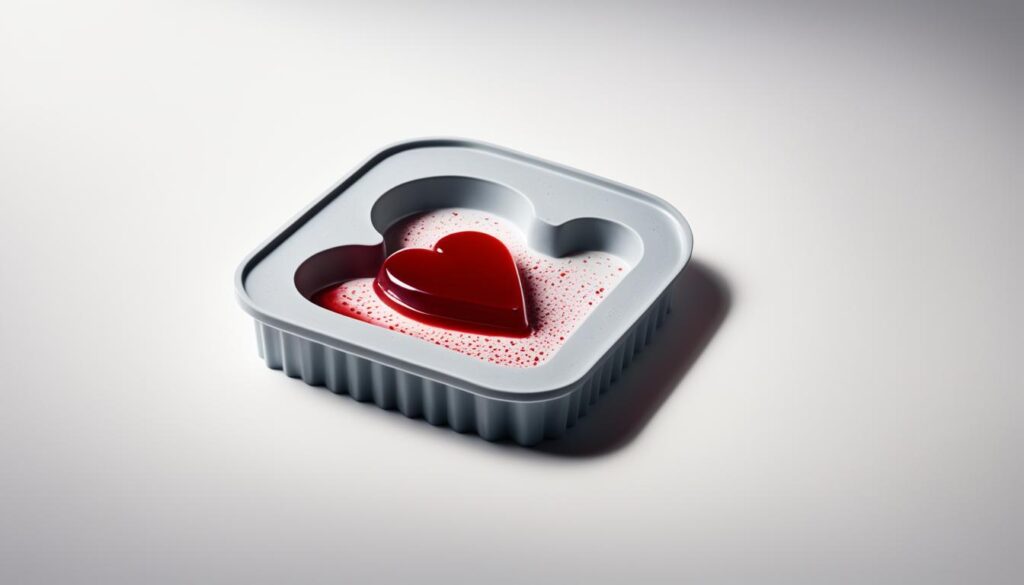 heart shape mold image