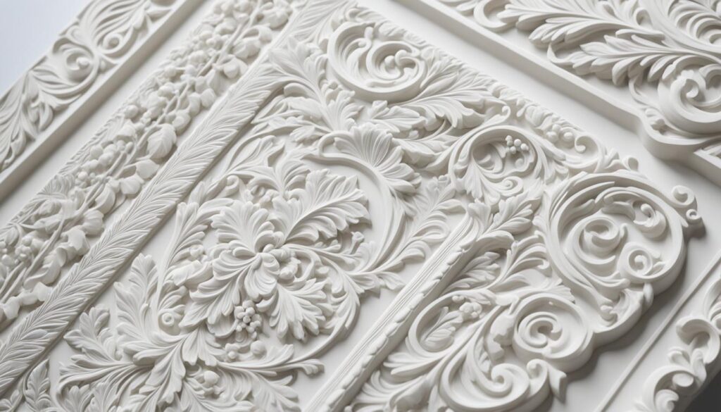 high-quality plaster molds