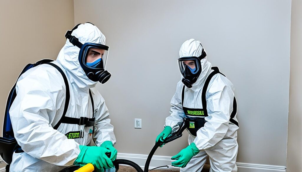 hiring professional mold remediation services