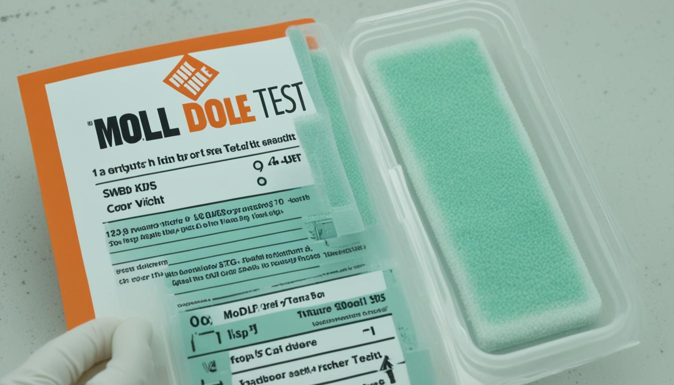 home depot mold test