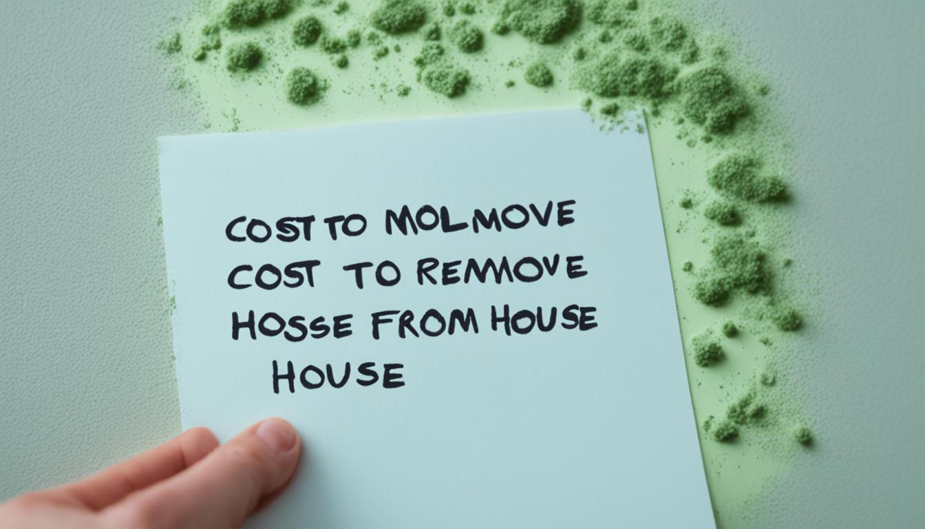 how much to remove mold from house