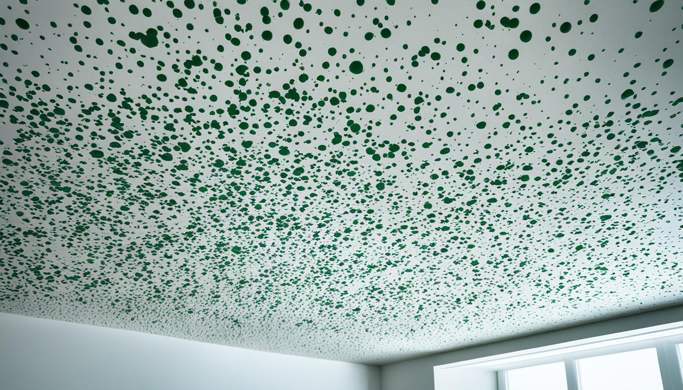 how remove mold from ceiling