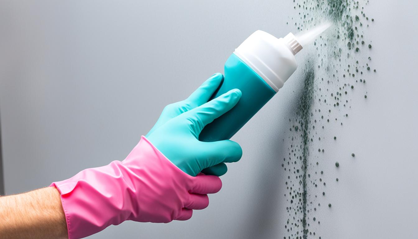 how remove mold from silicone