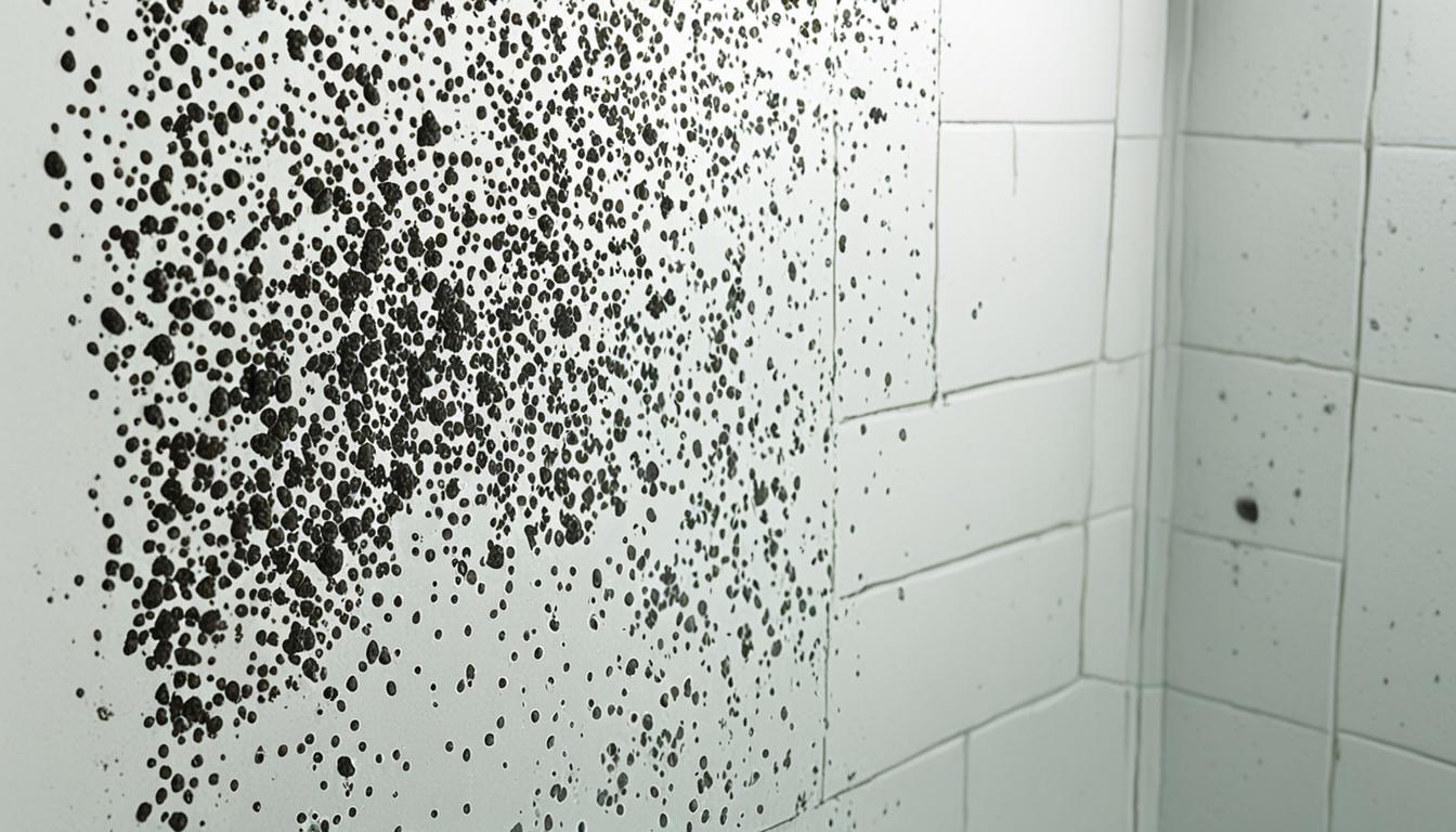 how to clean black mold in shower