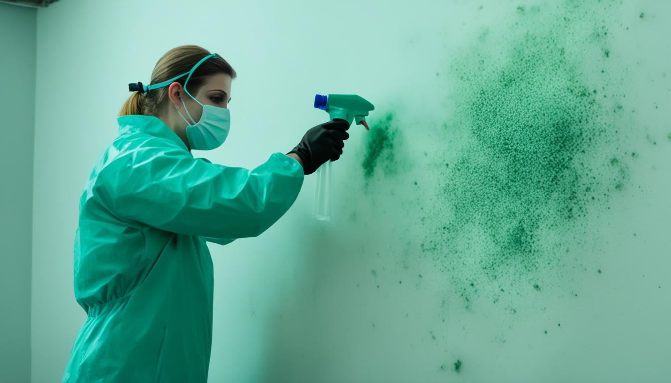 how to clean mold