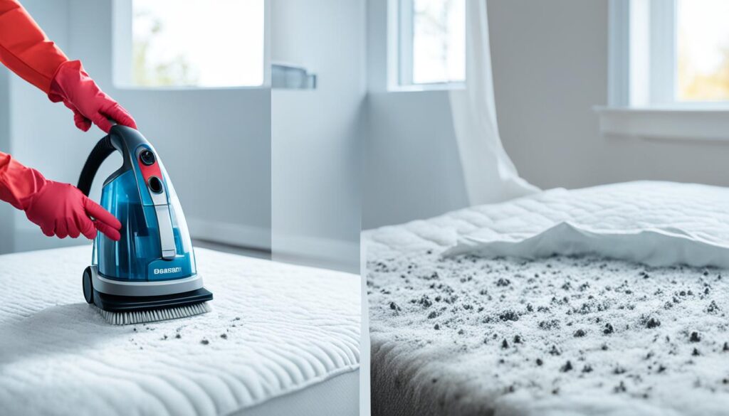 how to clean mouldy mattress