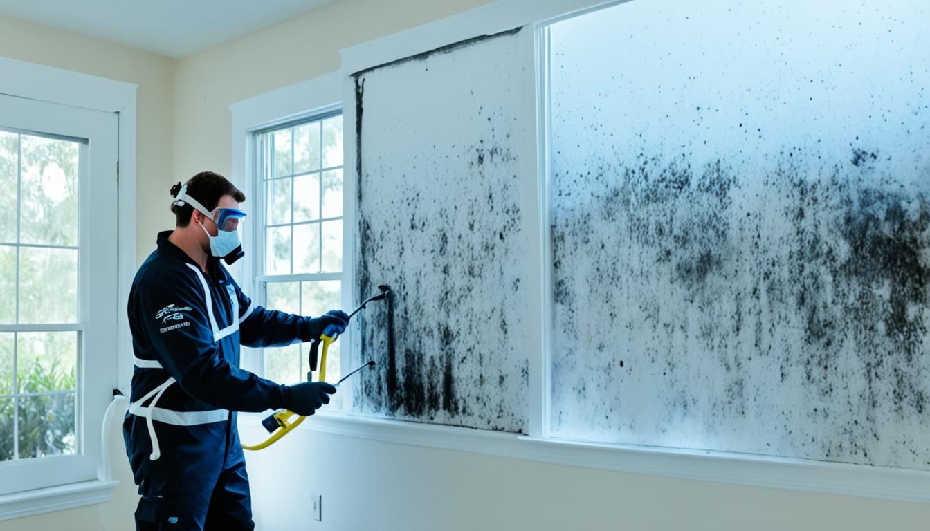 how to clean up black mold Florida