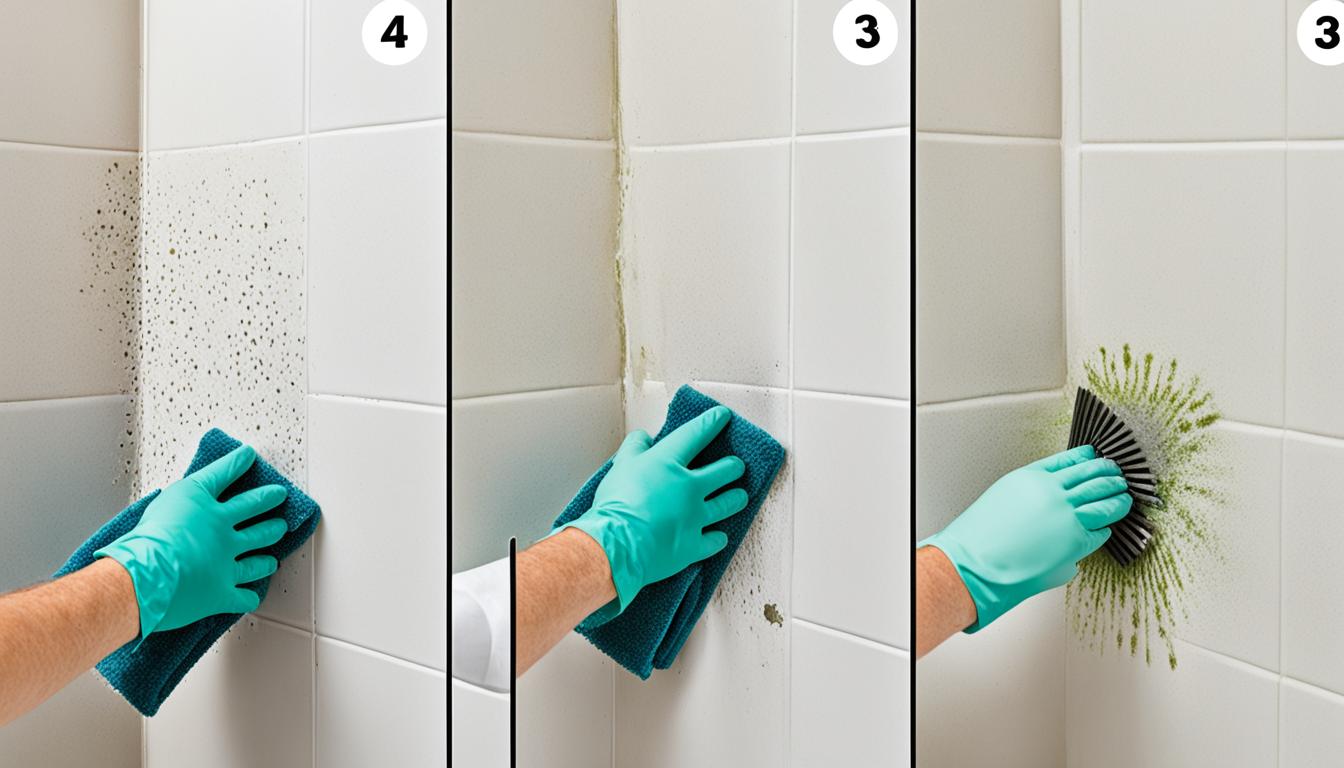 how to fix a moldy shower