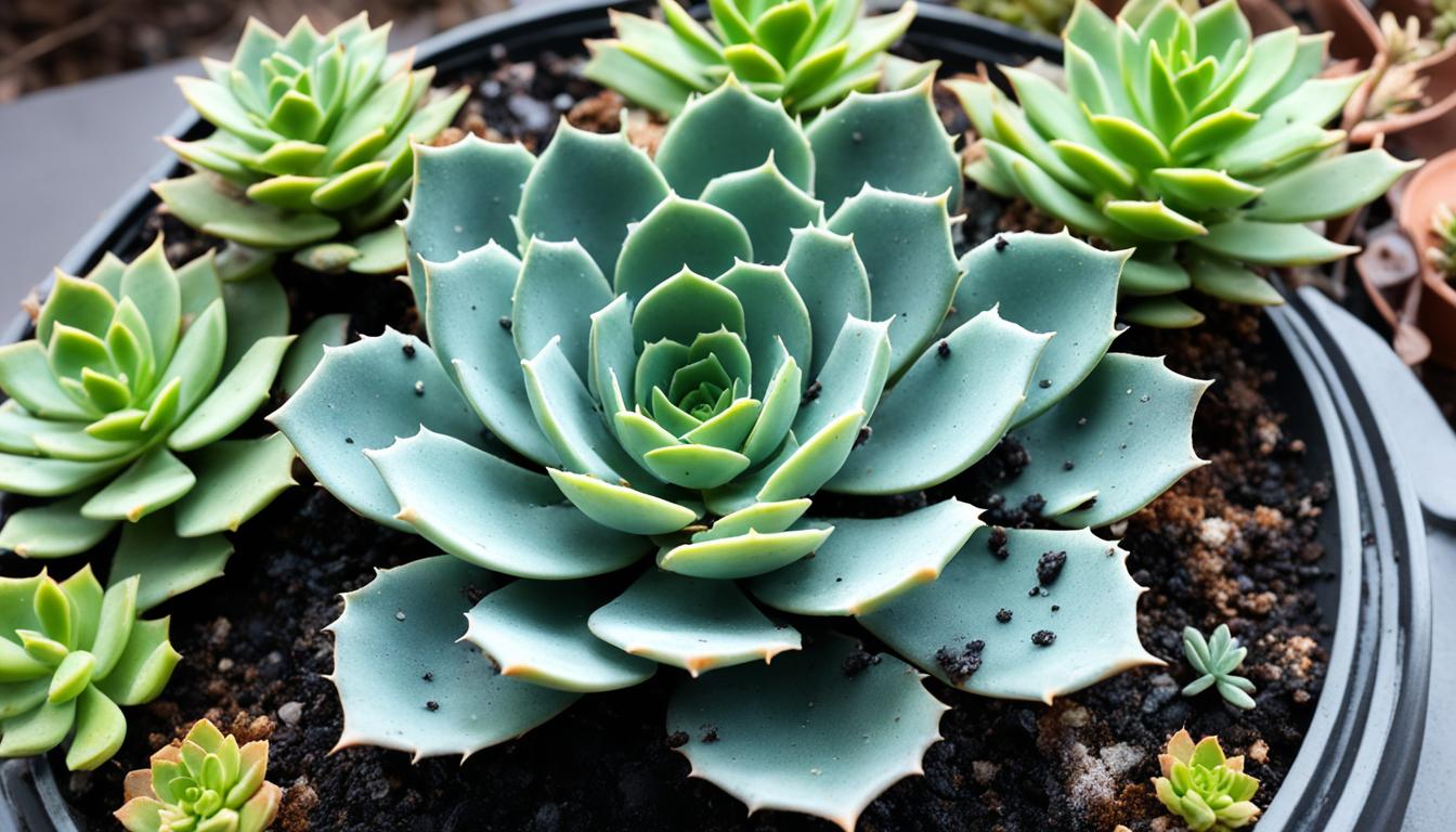 how to fix a moldy succulent