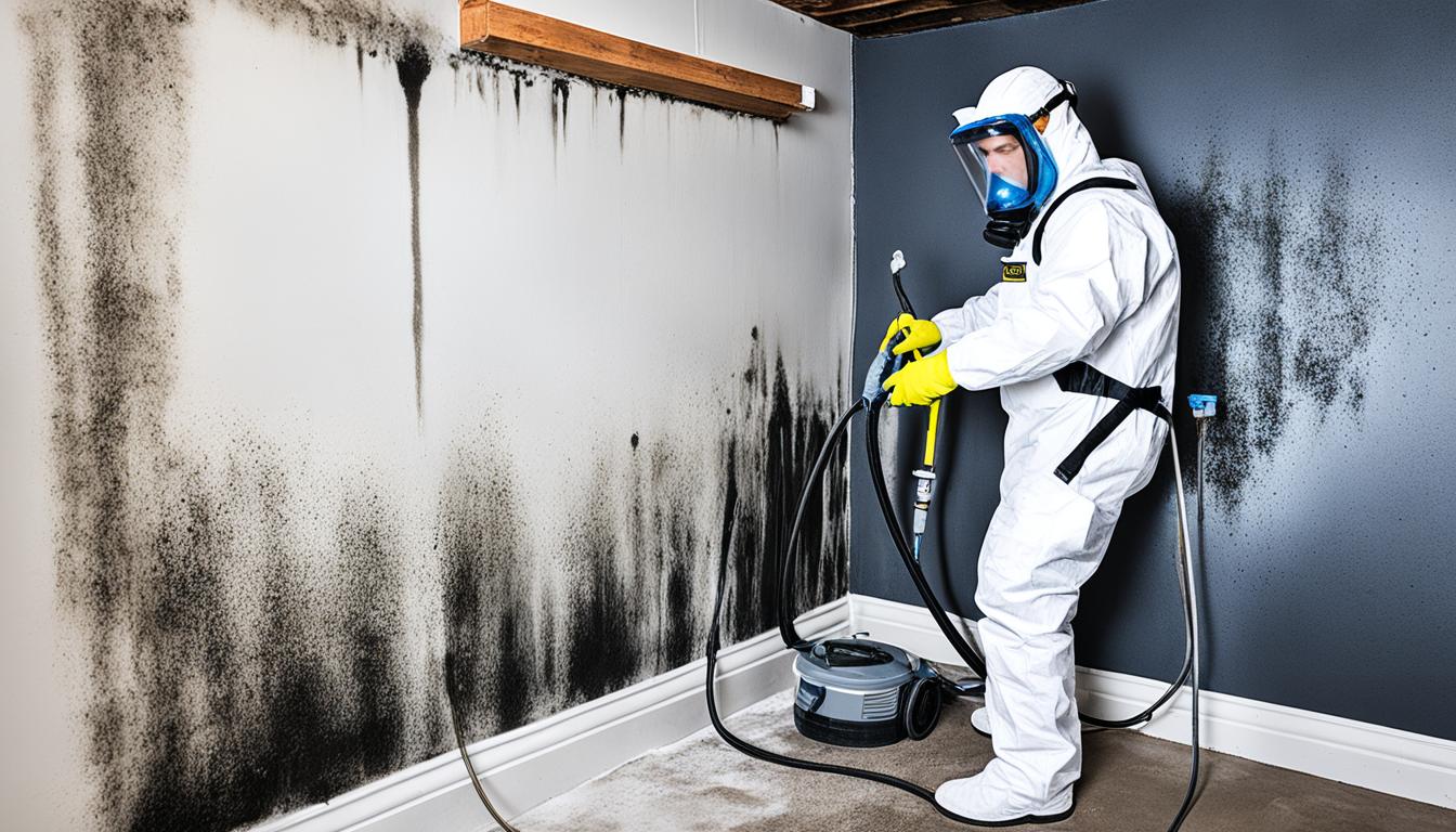 how to fix black mold in basement