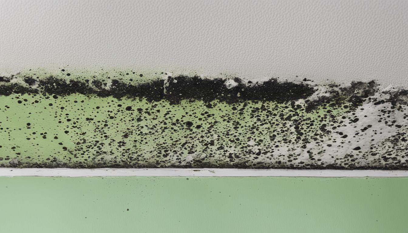 how to fix mold behind drywall