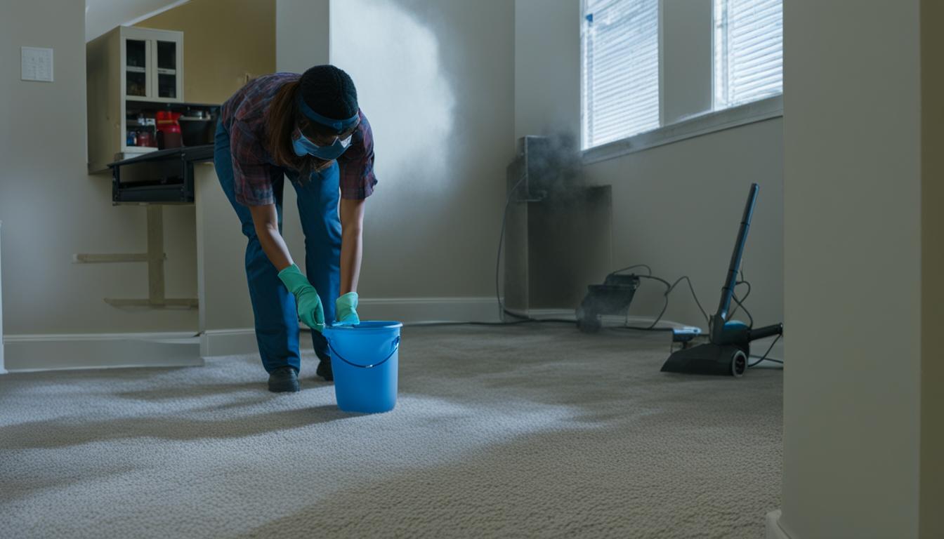 how to fix mold carpet