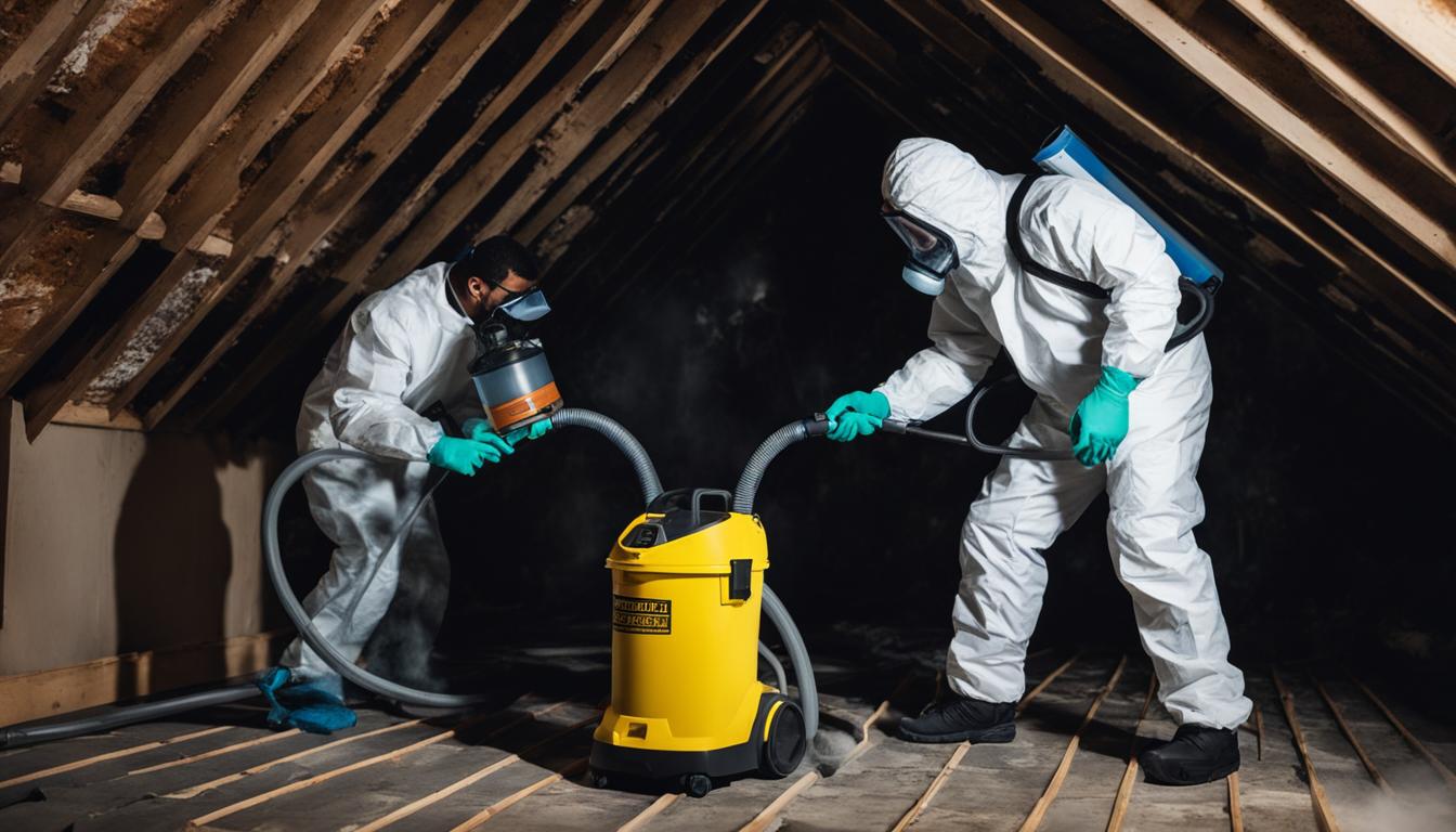 how to fix mold in attic