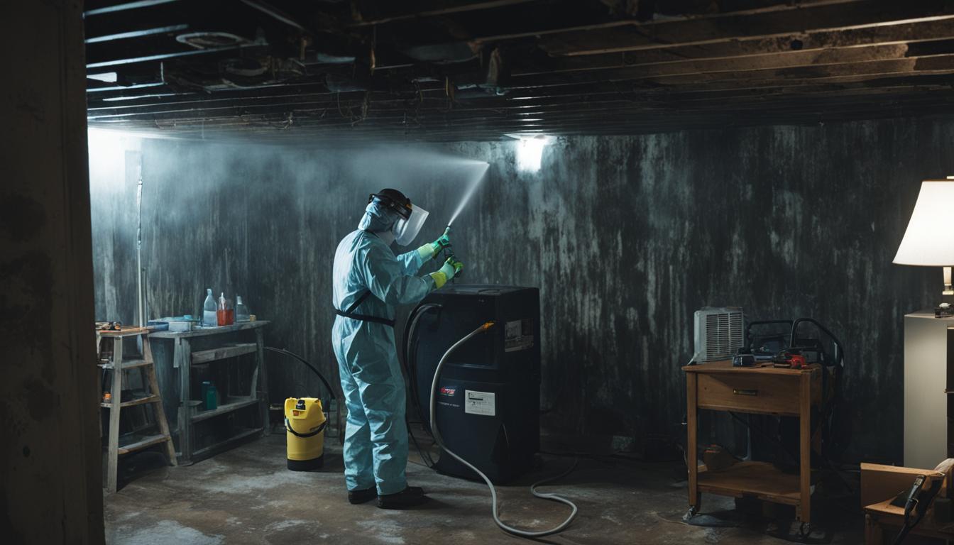 how to fix mold in basement