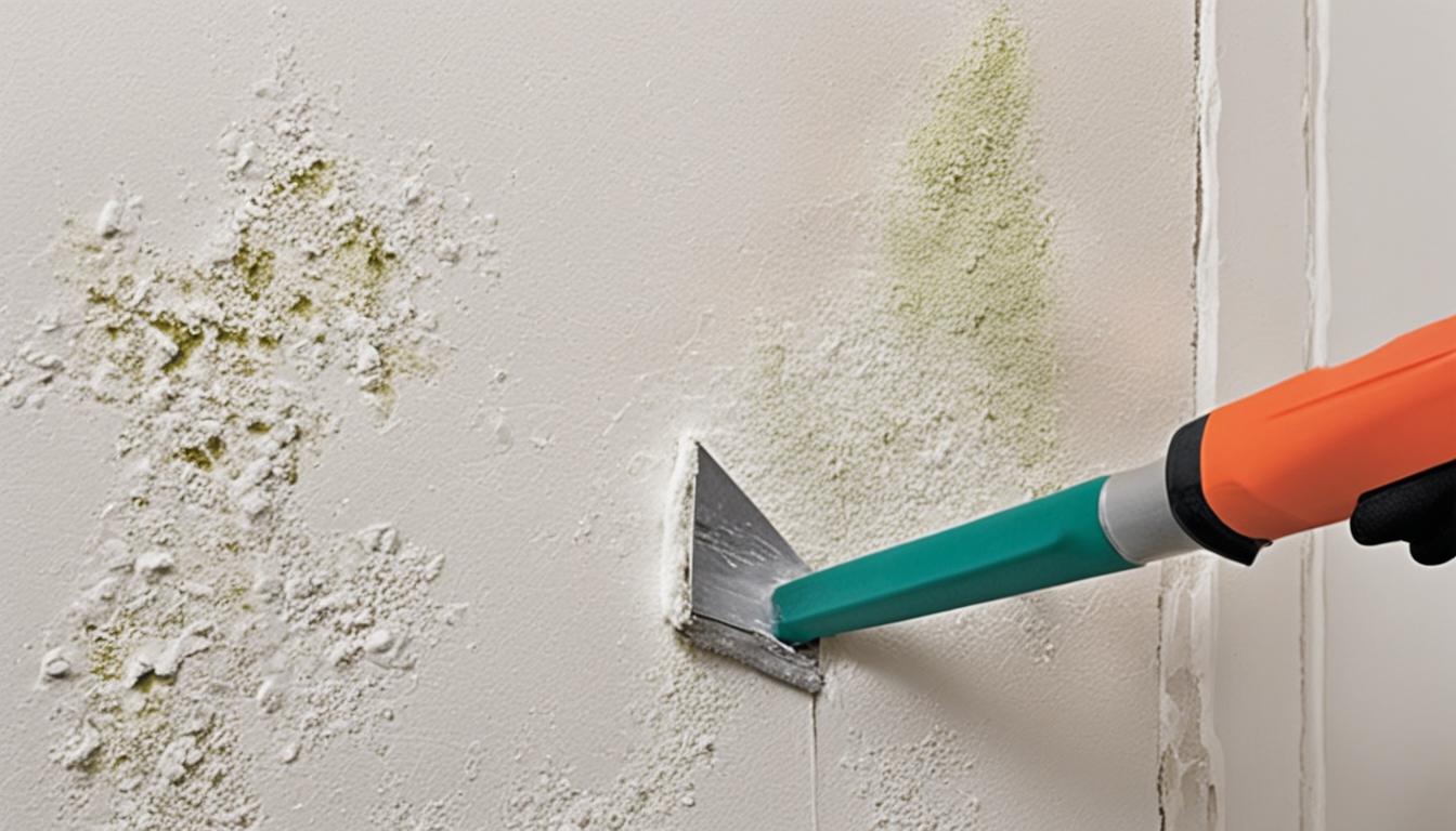 how to fix mold in drywall