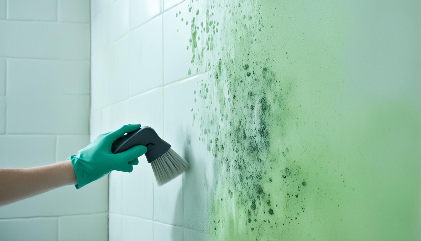 how to fix mold in shower