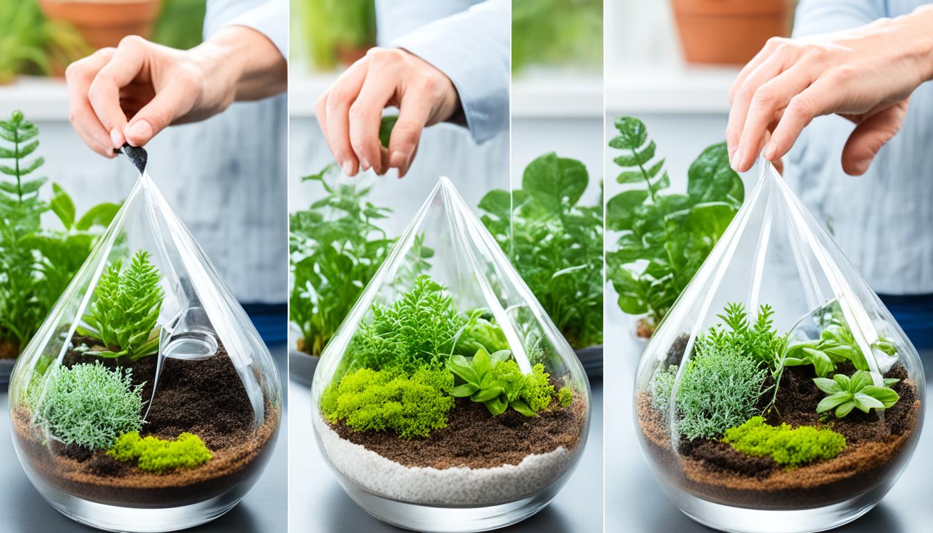 how to fix mold in terrarium